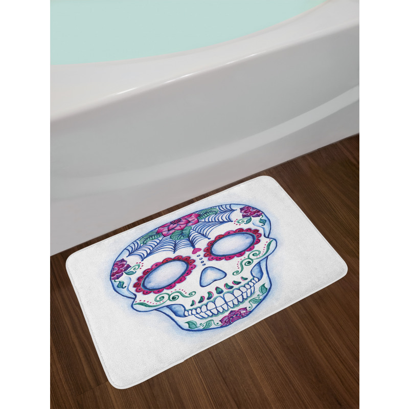 Colorful Doodle Bath Mat