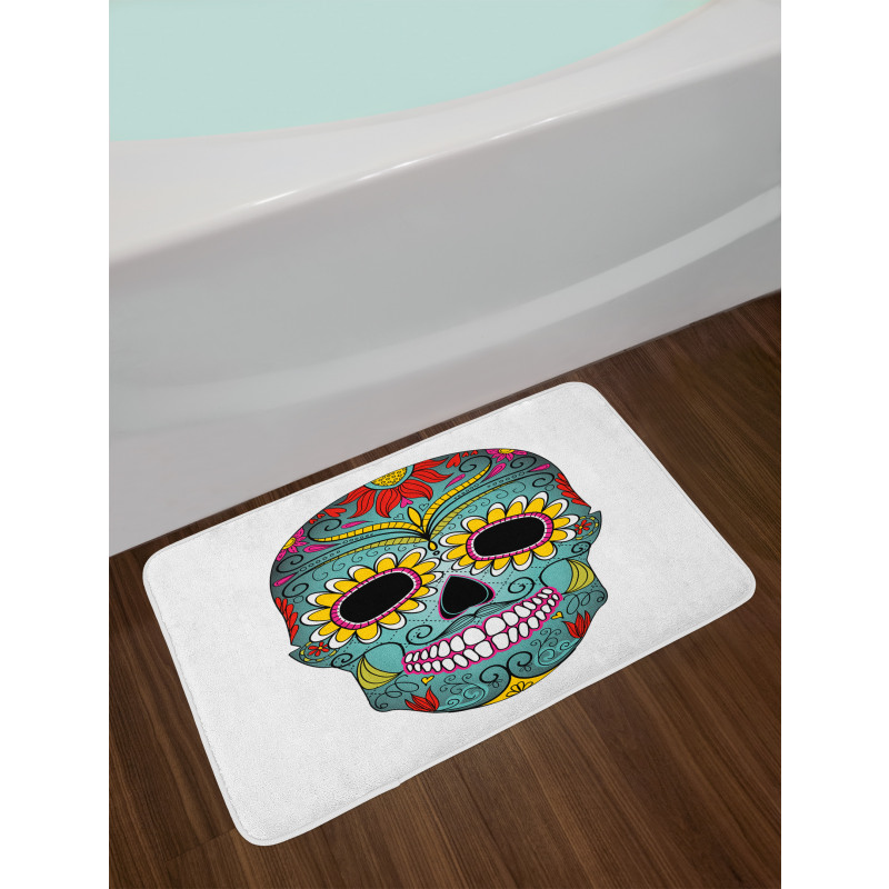 Folk Art Featured Bath Mat