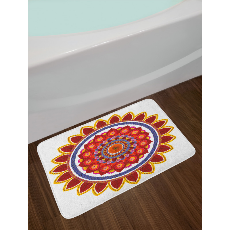 Summer Flowers Joy Bath Mat