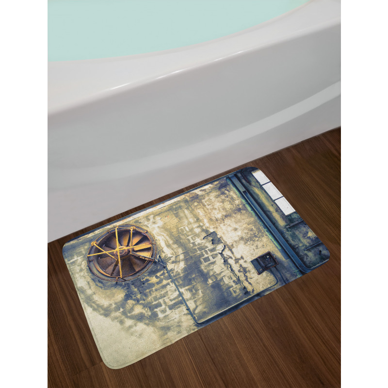 Wrecked Wall Bath Mat