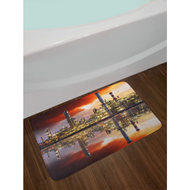 Oil Refinery Bath Mat