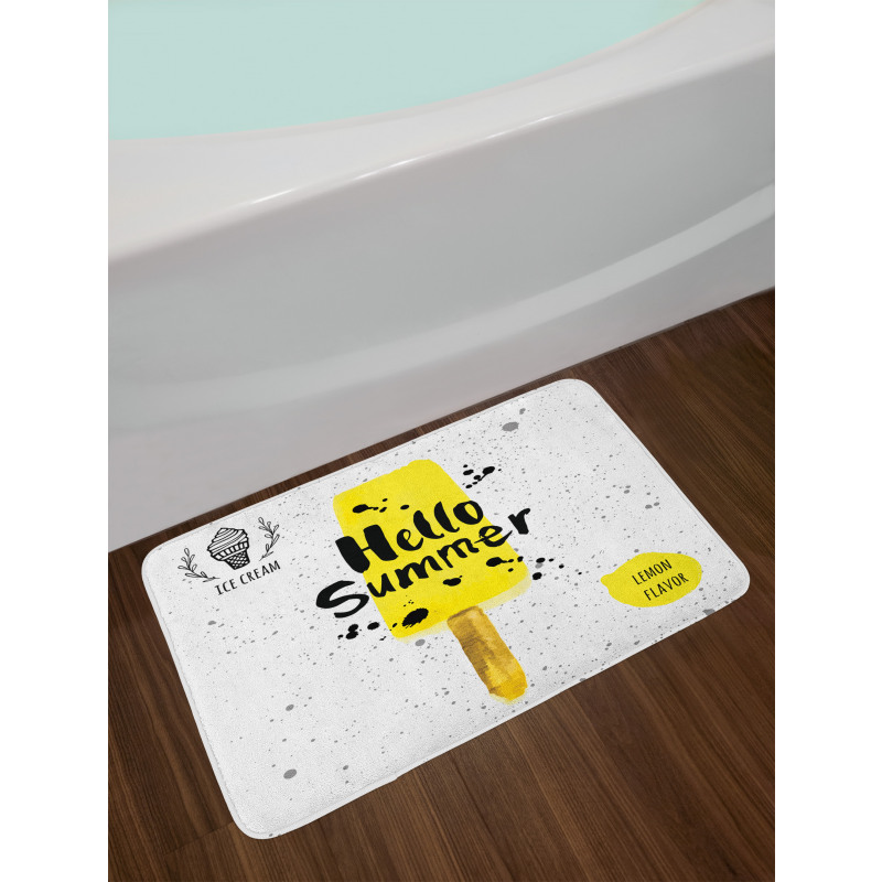 Lemon Flavor Bath Mat