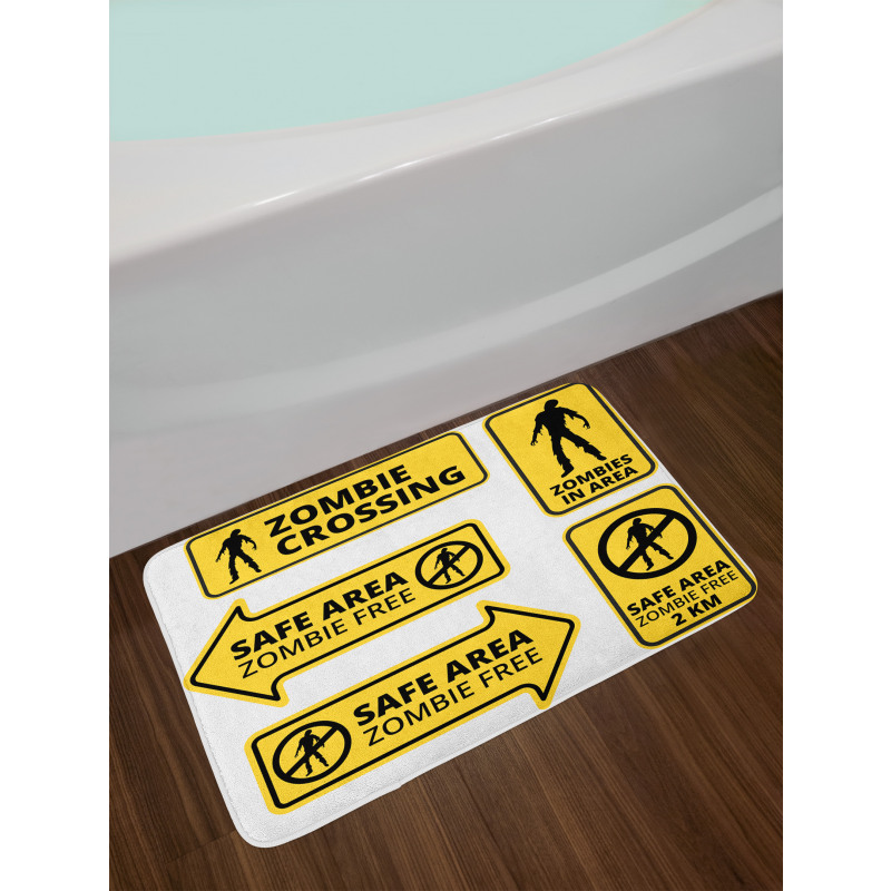 Safe Area Zone Bath Mat