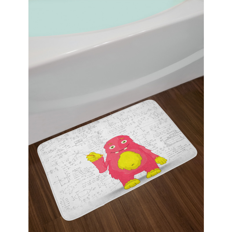 Funny Smart Monster Bath Mat