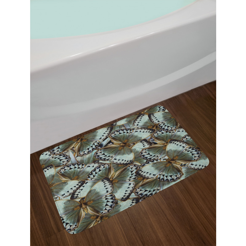 Butterflies Jungle Queen Bath Mat