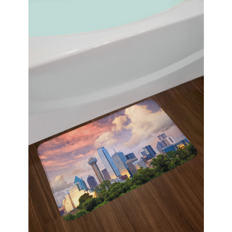 Dallas Skyline Bath Mat