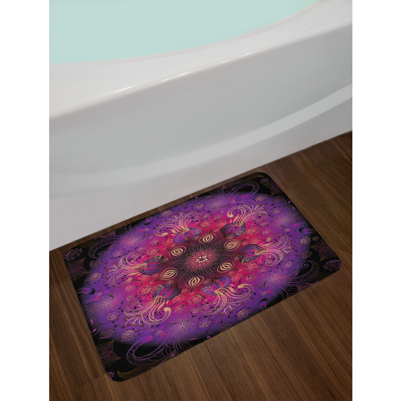 Floral Persian Bath Mat