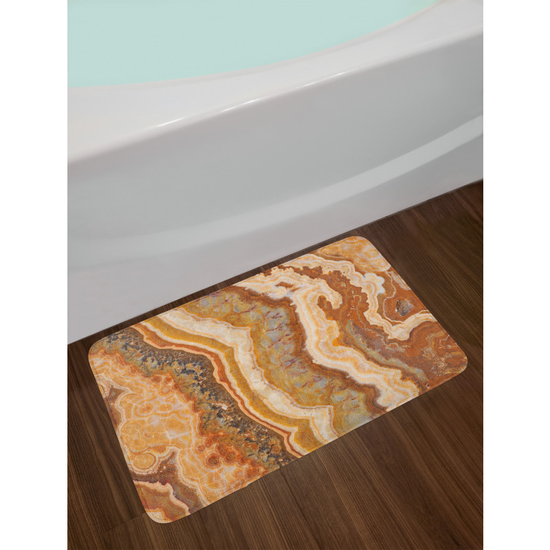 Watercolor Mineral Form Bath Mat