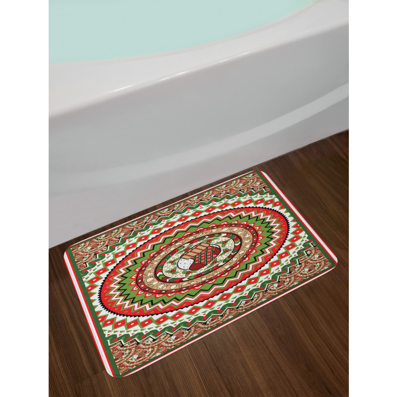 Circles Sock Bath Mat