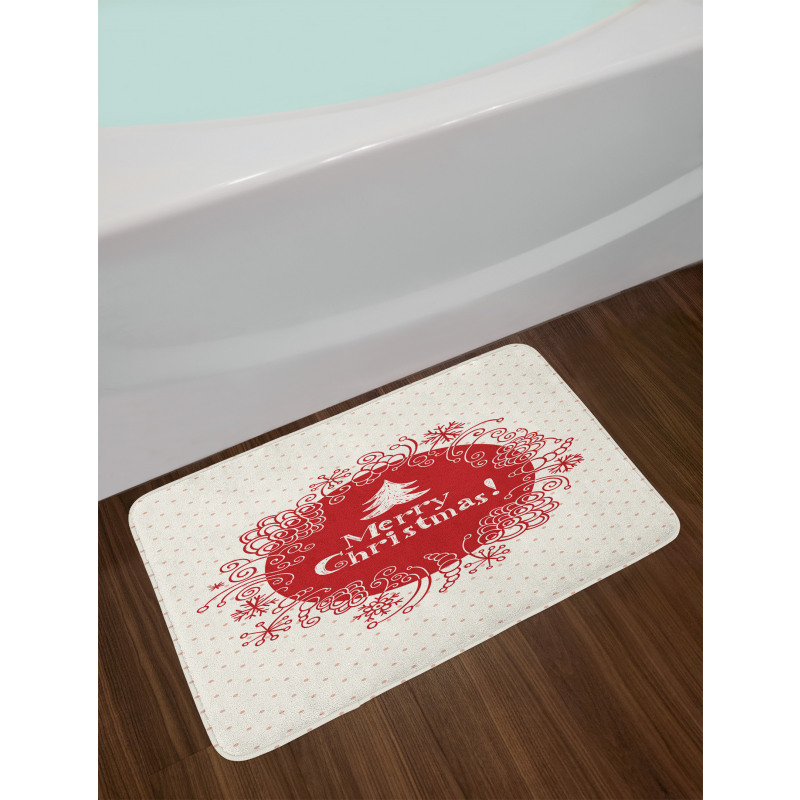 Sketchy Doodles Bath Mat