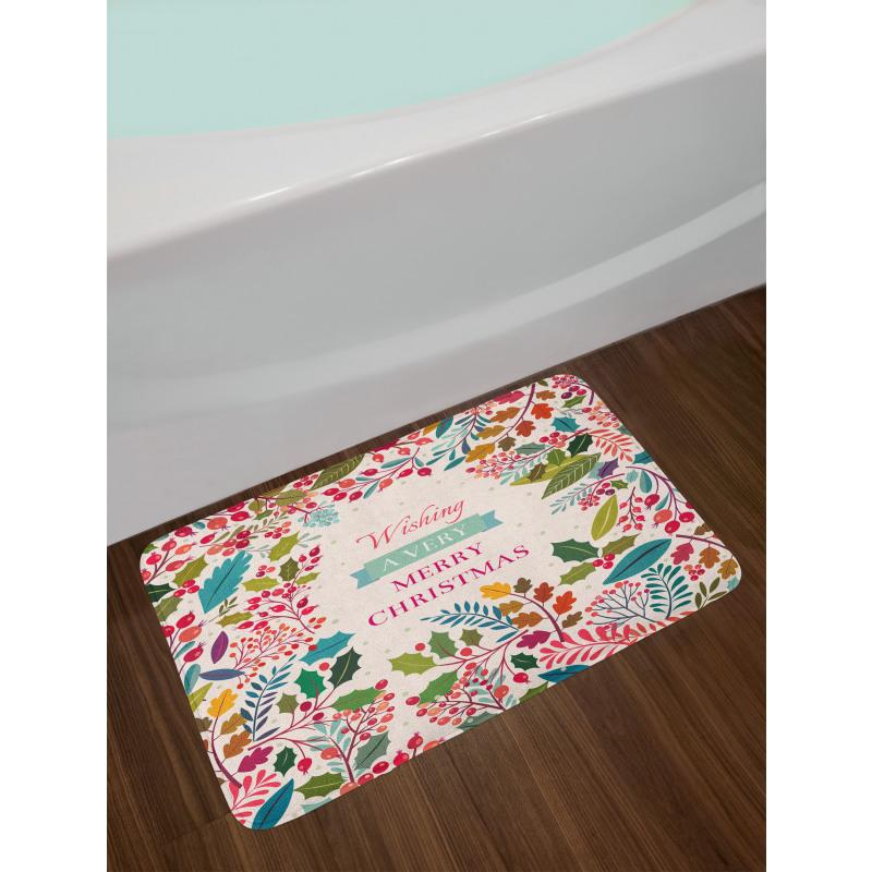 Blossoms Herbs Bath Mat