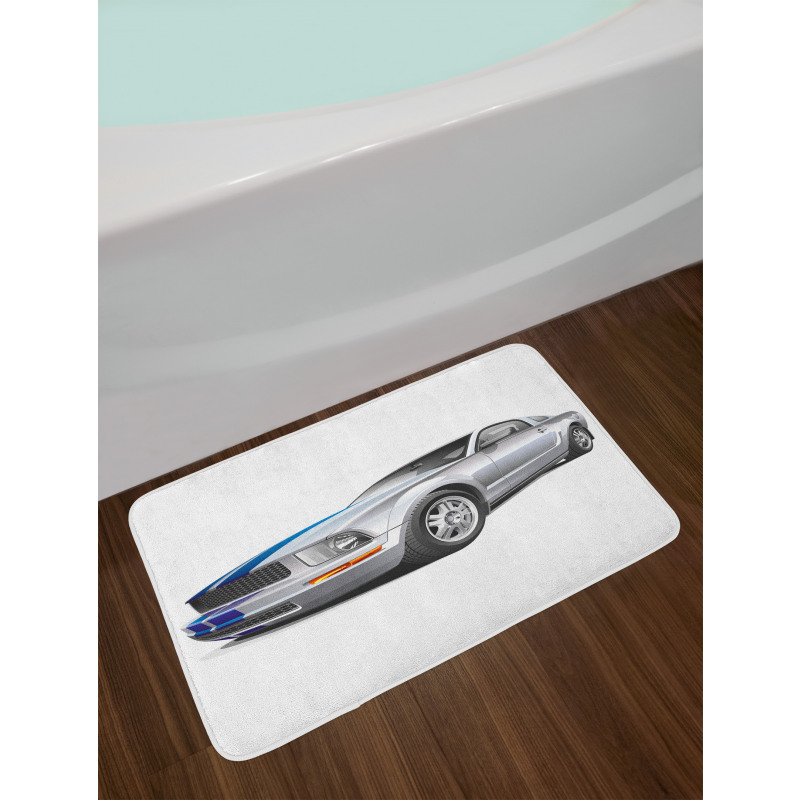 Cool Speed Car Bath Mat