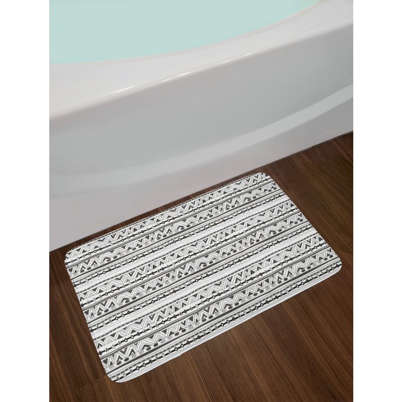 Primitive Aztec Bath Mat