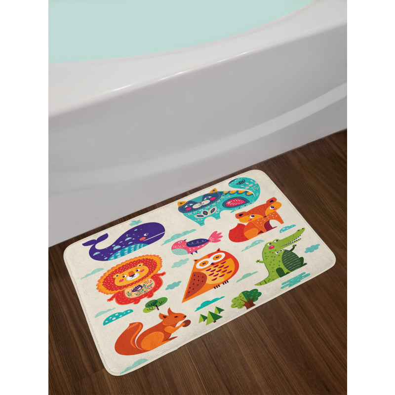 Native Ornate Fun Bath Mat