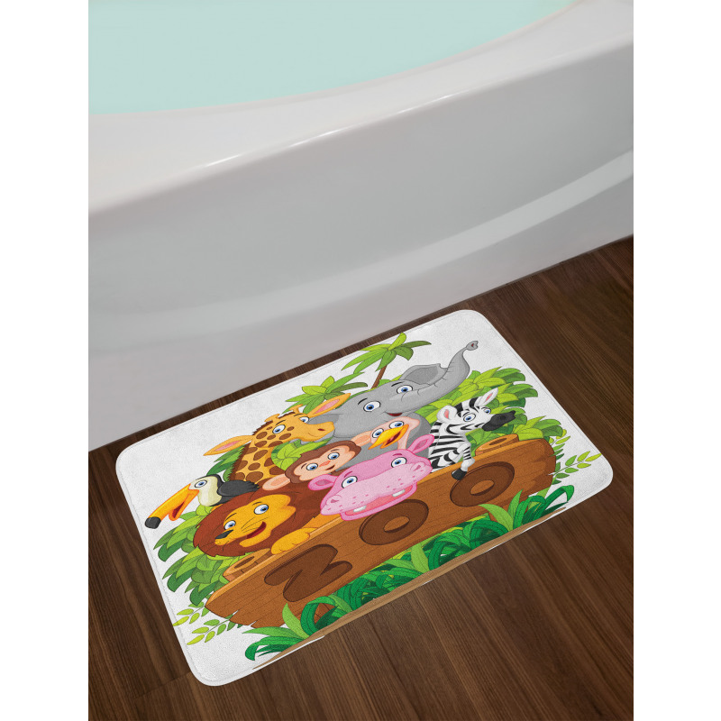 Happy Animals Fresh Trees Bath Mat