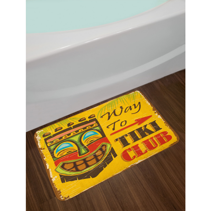 Way to Tiki Club Bath Mat