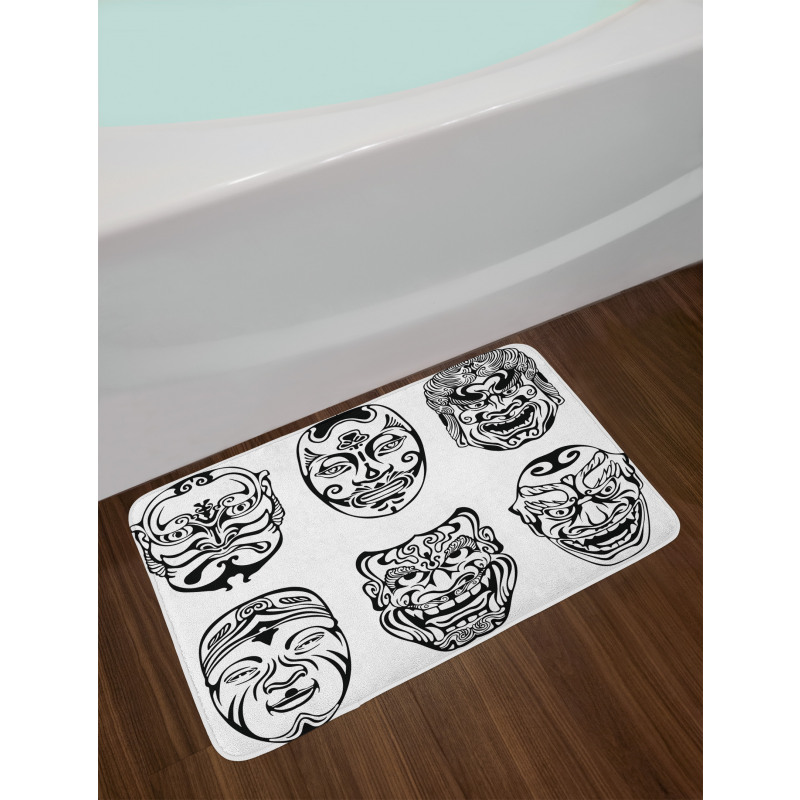 Theatrical Japanese Bath Mat