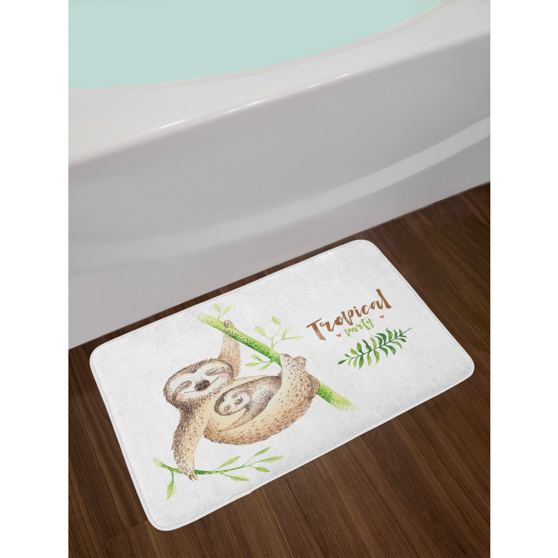 Happy Family Boho Style Bath Mat