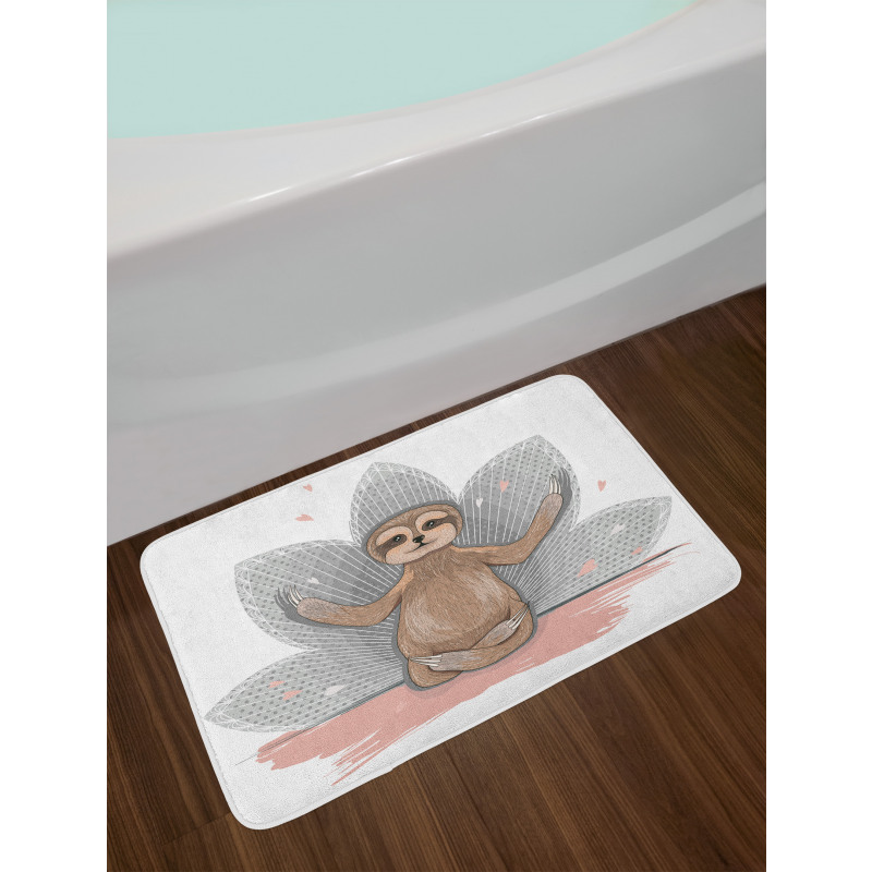 Little Sloth Meditation Bath Mat