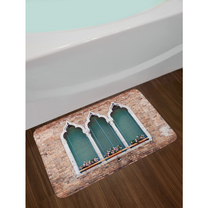 Gothic Windows Bath Mat