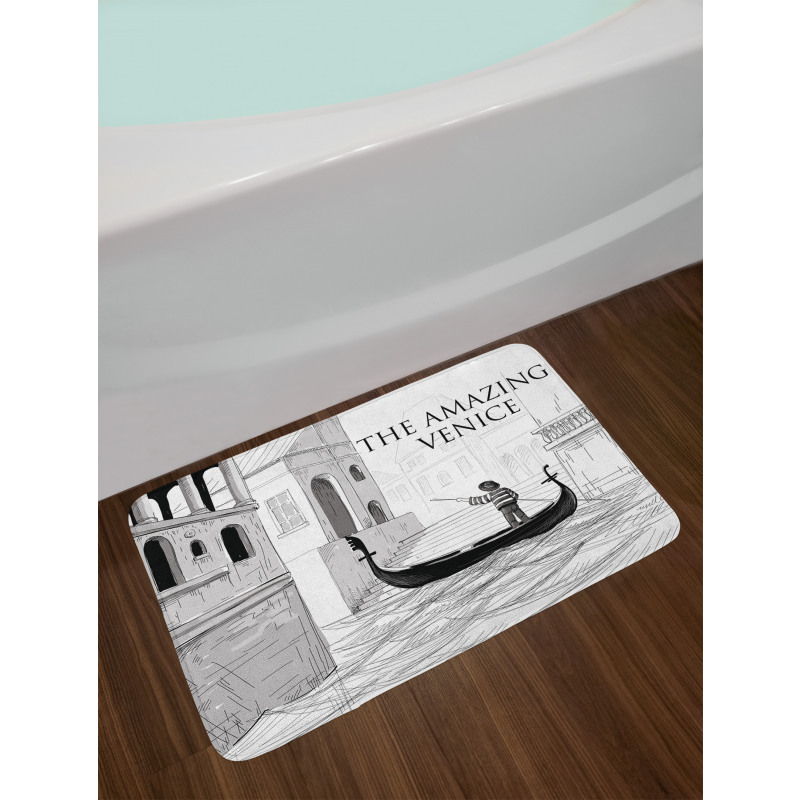 Canals Child Gondolier Bath Mat