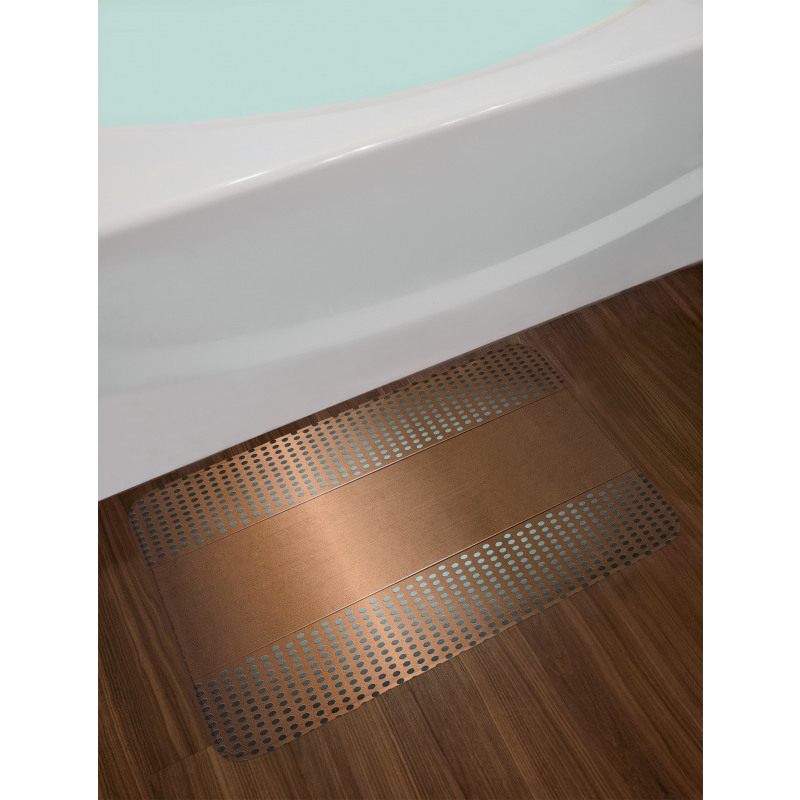 Perforated Grid Bath Mat