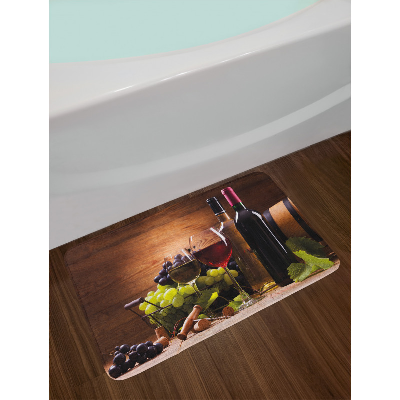 French Gourmet Tasting Bath Mat