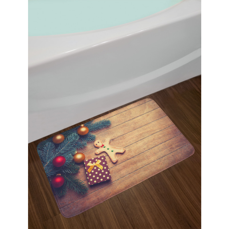 Cookie Present Bath Mat