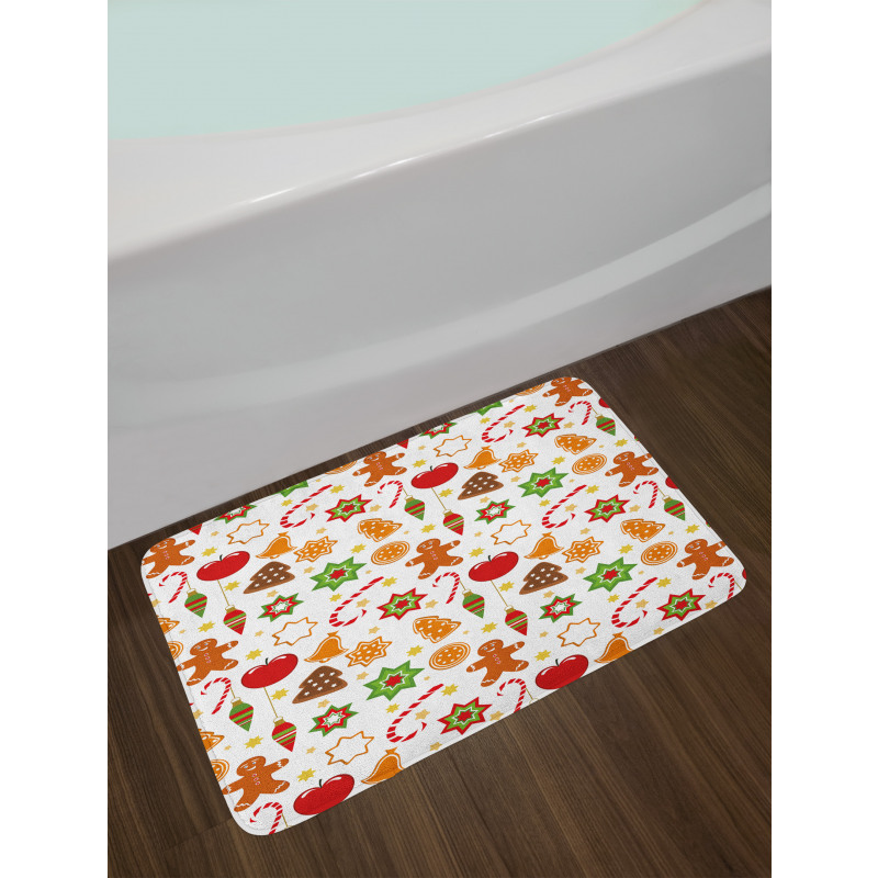 Christmas Graphic Bath Mat