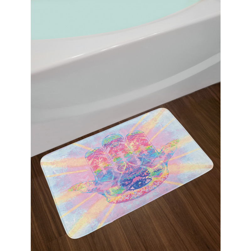 Energy Flow Aura Yoga Bath Mat