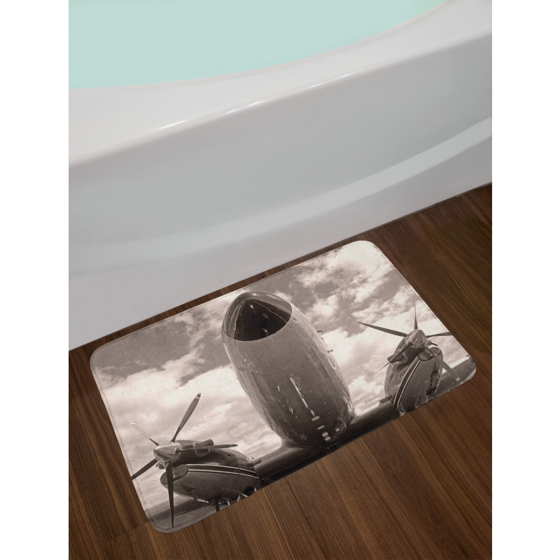 Turboprop Nose Bath Mat