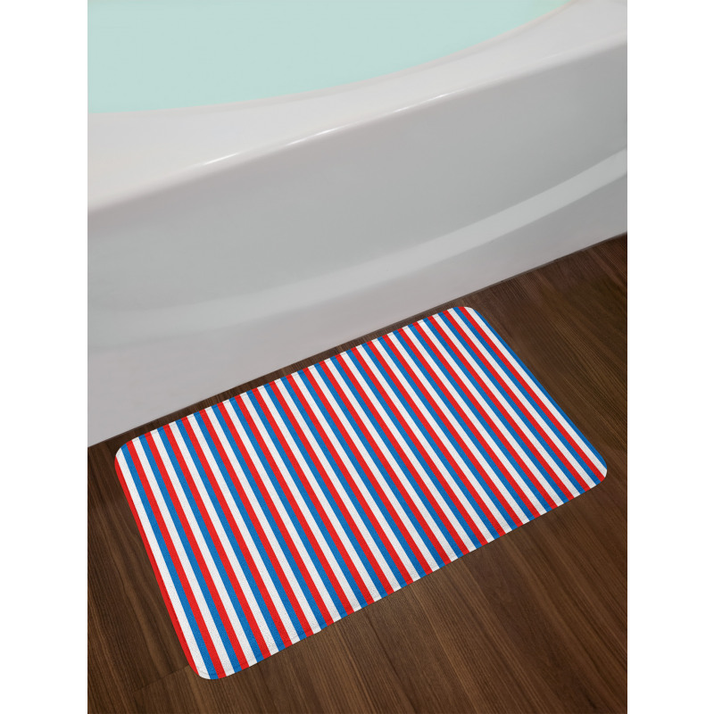 Patriotic Colors Bath Mat