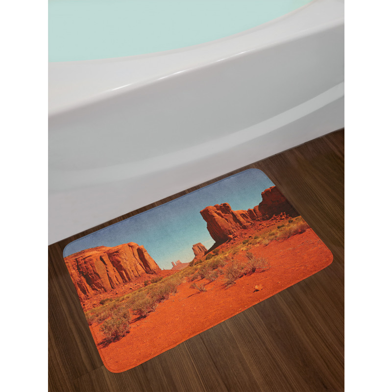 Hot Day Monument Valley Bath Mat