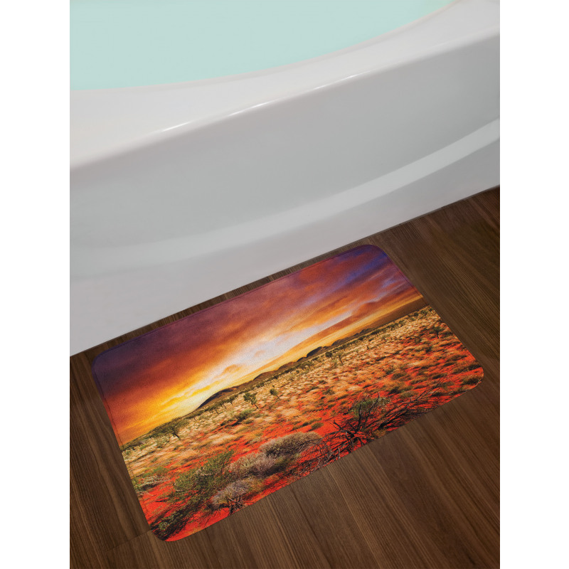 Sunset Central Australia Bath Mat