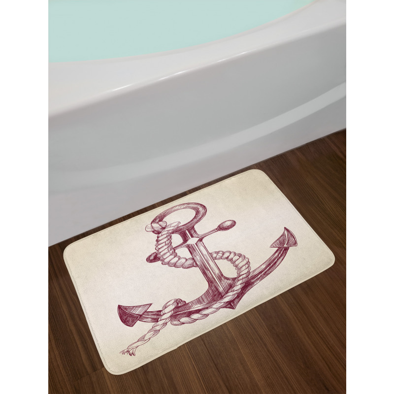 Realistic Marine Design Bath Mat