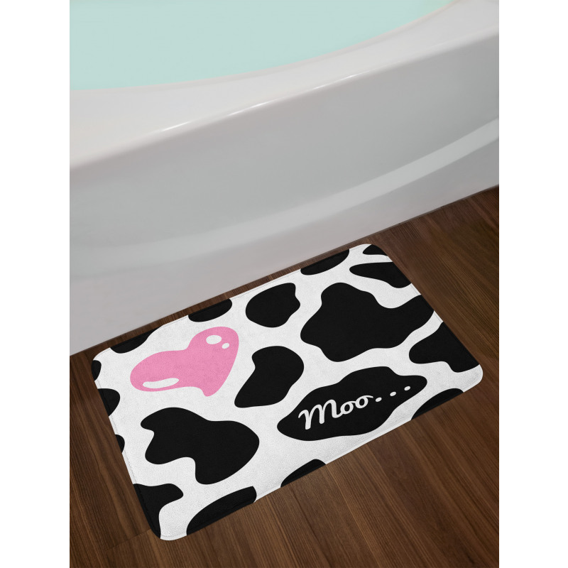 Camouflage Pattern Bath Mat