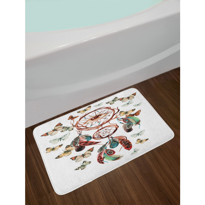 Dreamcatcher Art Bath Mat