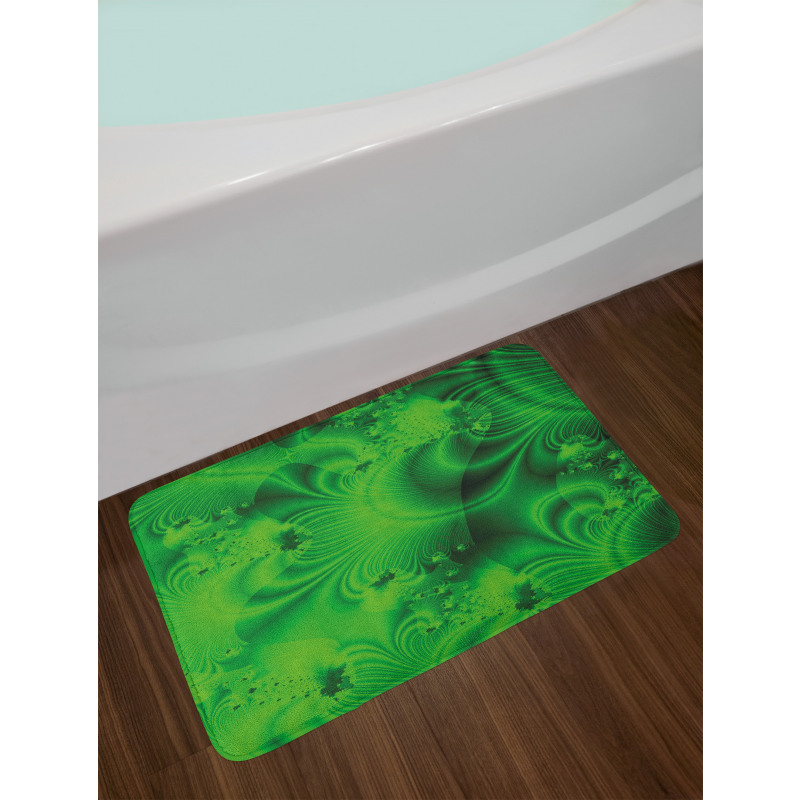 Vibrant Psychedelic Bath Mat