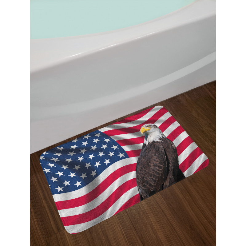 Patriotic America Bath Mat