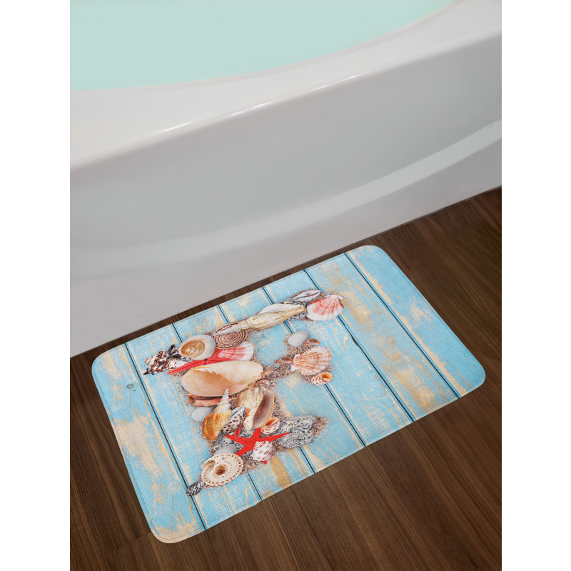 Coastal Soft Colored Bath Mat