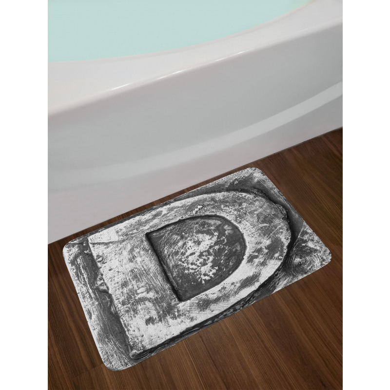 Alphabet Character Art Bath Mat