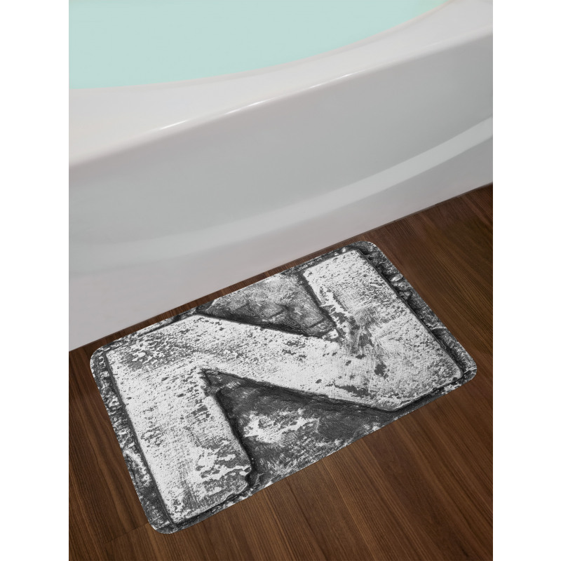 N Bath Mat