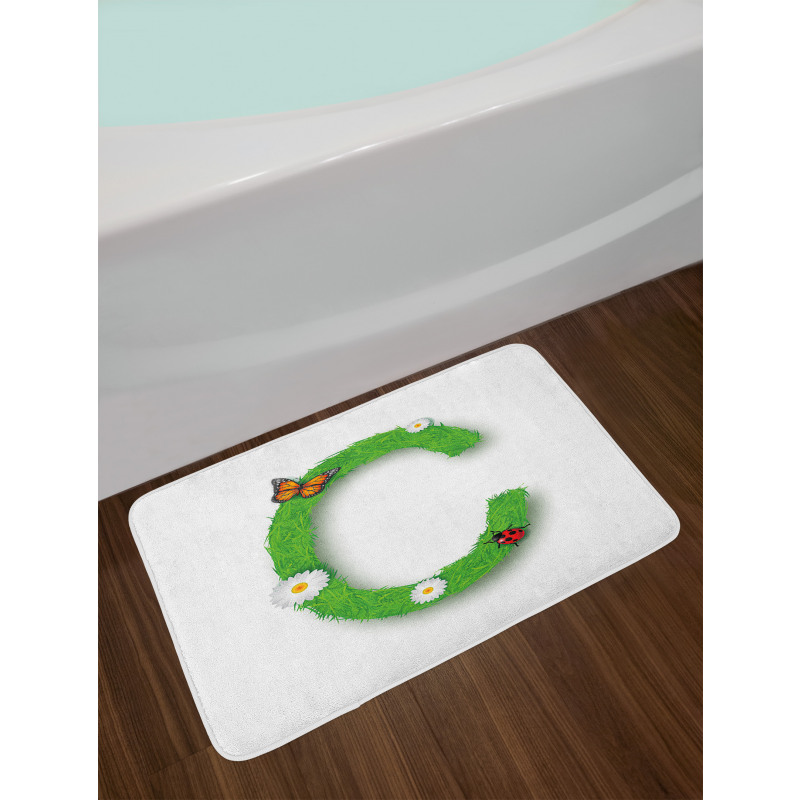 C with Grass Greenland Bath Mat