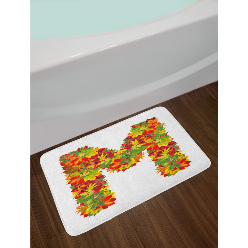 Fall Elements Capital Bath Mat