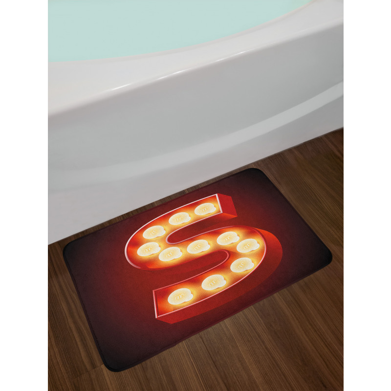 Vintage Casino Design Bath Mat