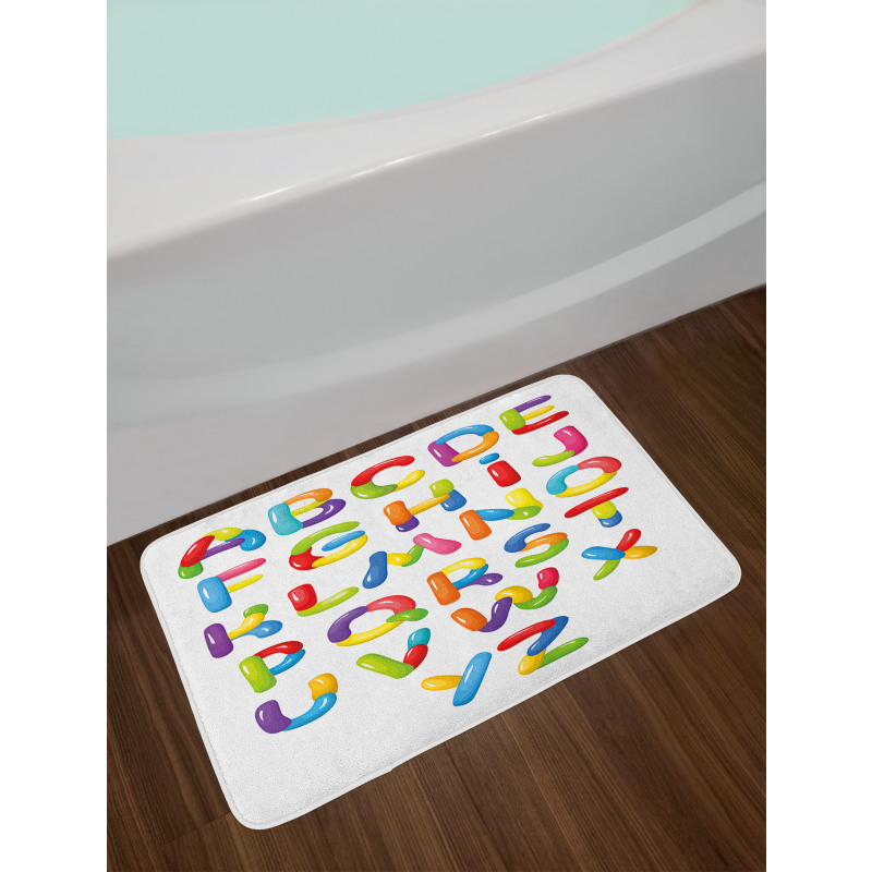 Cheerful Kids Design Bath Mat