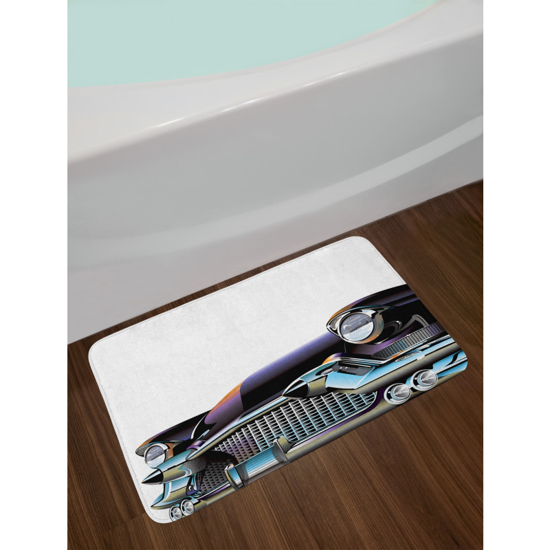 Old Fashioned Automobile Bath Mat