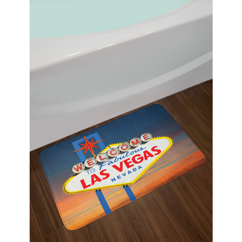 Fabulous Las Vegas Nevada Bath Mat