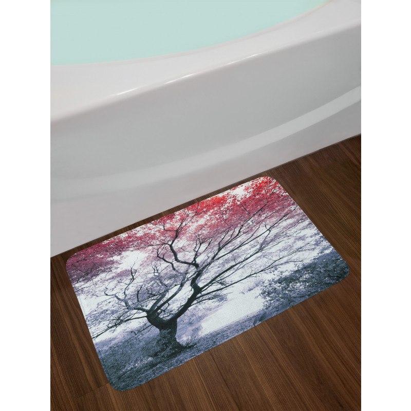 Abstract Colorful Dramatic Bath Mat