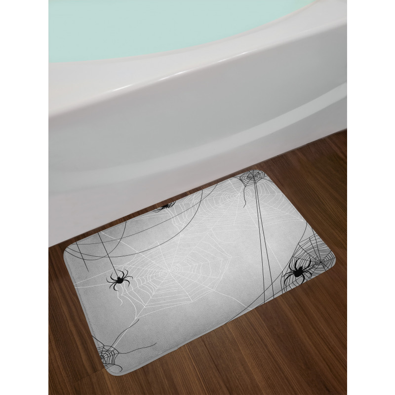 Danger Cartoon Bath Mat